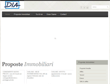 Tablet Screenshot of diaimmobiliare.ch